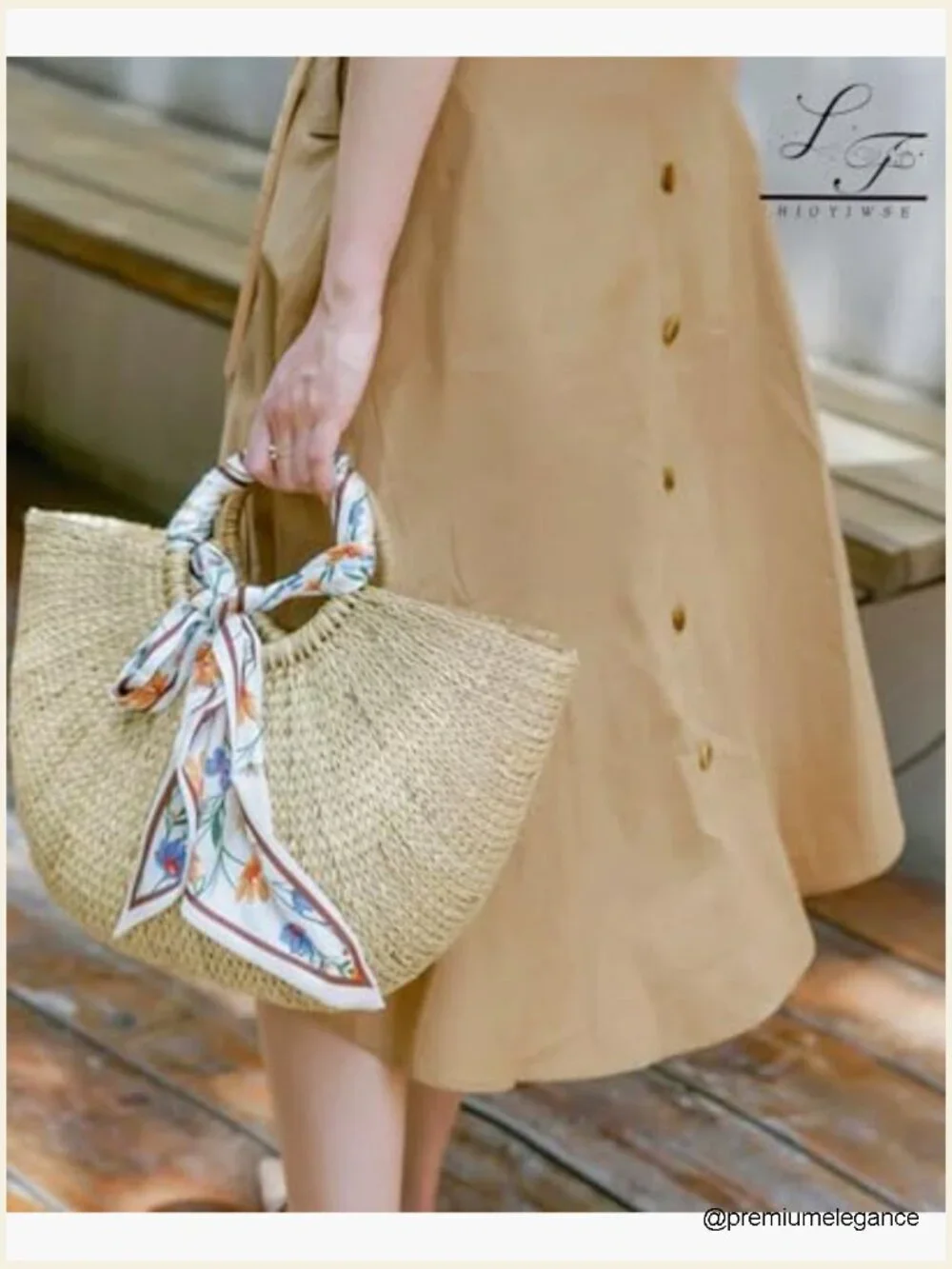 Silky Long Thin Scarf for Women Multi-Use Headscarf Bag Scarf Fashion Accessory